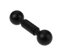 Be In Your Mind 17mm Dual Ball Head Extension Mount Aluminum Alloy for Action Camera Smartphone GPS Converter