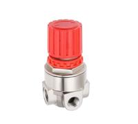 Be In Your Mind 1Pc 1/4 Inch Compressor Pressure Regulator 3 Holes Pressure Reducer AB-9051116 Compatible with Stanley Bostitch Compatible with Husky(Two Large Holes and One Small Hole)