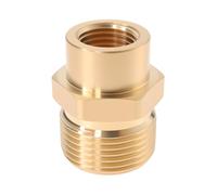 Be In Your Mind 1pc Pressure Washer Connector G1/4" Female to M22x1.5 Male Brass Adapter for Pressure Washer