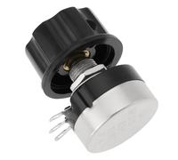 Be In Your Mind 1pcs RV24YN20S B102 1K ohm Carbon Film Potentiometer 3 Soldering Terminals Wire Wound Potentiometer with A03 Knob for Speed Control Inverters