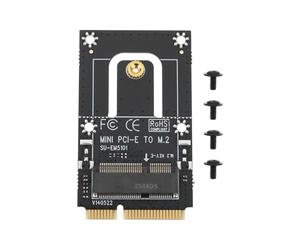 Be In Your Mind 2.4G/5G Mini PCI-E to M.2 Expansion Card 1200Mbps for M2 Key NGFF E Interface Industrial Computers Security Equipment