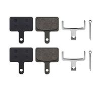 Be In Your Mind 2 Pairs Replacement Disc Brake Pads Resin Semi-metallic for Tektro A10.11 E10.11 P20.11 Aquila Auriga Orion Draco Gemini