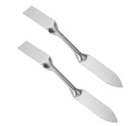 Be In Your Mind 2 Pieces 22.5cm Stainless Steel Spatulas Plaster Trowel Putty Trowel Tool for Apply Putty Remove Wallpaper and Scrape Plaster