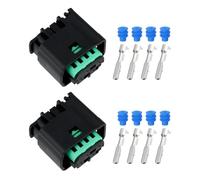 Be In Your Mind 2 Sets of 4 Pin Tail Turn Signal Light Plug 8E0971934A Compatible with BMW