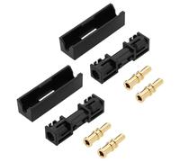 Be In Your Mind 2 Sets of Fibre Optic Cable Connector Compatible with BMW Compatible with Mercedes Compatible with Audi 2 Connector 30.6x9.4mm + 4 Copper Head 14.4x4.2mm