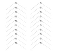 Be In Your Mind 20Pcs 304 Stainless Steel Torsion Spring 4.5mm OD 90° Deflection Straight Torsion Spring for DIY Woodworking Furniture Repair Project