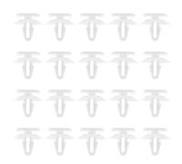 Be In Your Mind 20Pcs Car Door Card Clips Replacement 1552662 1208973 Compatible with Ford Fiesta Fusion Plastic Front Door Card Clips White