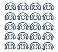 Be In Your Mind 20PCS Flat Shuttle Shell Spring Washer Compatible with JUKI Compatible with Singer Compatible with CONSEW for 1-Inch Diameter M-Type Shuttle Shell Blue