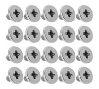 Be In Your Mind 20pcs M.2 SSD Wireless Network Card Solid State Drive Computer Case Stainless Steel Cross Screw M2x2.5mm Diameter 4.5mm Compatible with Dell Silver