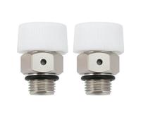 Be In Your Mind 2Pcs 1/4 Inch Automatic Vent Valve Copper Ventilation Valves Drain Valve for Automatic Air Release in Exhaust Ports and Radiators