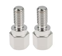 Be In Your Mind 2PCS 1/4 Inch Female to M6 Male Thread Adapter Attaching Camera And Tripod Equipment