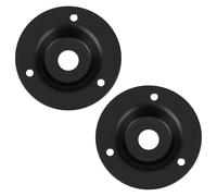 Be In Your Mind 2Pcs 1/4inch Round Mounting Plate Guitar Jack Plate For Loudspeaker Cabinet
