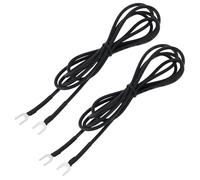 Be In Your Mind 2pcs 1M Turntable Earth Wire with 5mm Fork Terminals 22AWG Wire