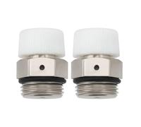 Be In Your Mind 2Pcs 3/8 Inch Automatic Vent Valve Copper Ventilation Valves Drain Valve for Automatic Air Release in Exhaust Ports and Radiators