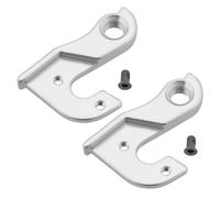 Be In Your Mind 2pcs Aluminium Bike Derailleur Hanger Gear Mech Replacement Part Compatible with Voodoo Bizango 2019 for Mountain Road Silver