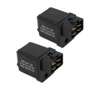 Be In Your Mind 2Pcs Automotive Starter Relay Power 4Pin Relay QM50QT-6A 12V 40A Compatible with Rex RS 400 450 460 500 600 700 900 Black