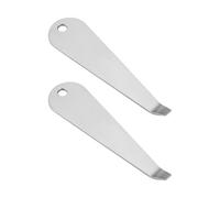 Be In Your Mind 2pcs Coffee Portafilter Basket Removal Tool 304 Stainless Steel Coffee Powder Cup Disassembly Tool Compatible with Most Coffee Handle 81x25mm