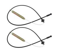 Be In Your Mind 2pcs Deck Engagement Clutch Cable Replacement Part 175067 169676 532169676 532175067 21547184 Compatible with Husqvarna Tractor Lawn Mower