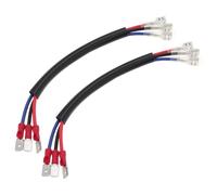 Be In Your Mind 2Pcs DRL H15 Wiring Harness Male to Female Car Light Conversion Cable Compatible with Ford Transit