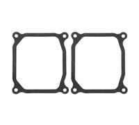 Be In Your Mind 2PCS Lawn Mower Valve Cover Gasket 120-4206 1204206 Compatible with Toro Compatible with Exmark Compatible with TimeCutter 110x122mm Gray