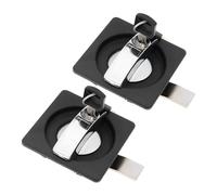 Be In Your Mind 2PCS Locker Lock 85.5x85.5mm with Key Employee Cabinet Door Lock File Cabinet Lock Zinc Alloy Suitable for Offices Schools Hospitals Deadbolt Locker Lock