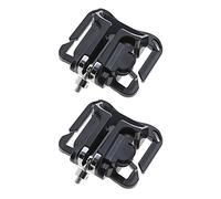 Be In Your Mind 2pcs Metal Camera Waist Belt Holder Camera Belt Clip for DSLR Camera 1/4 Inch Thread 110x85mm Bearing Black