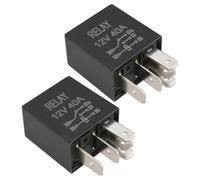 Be In Your Mind 2Pcs Micro Relay 5 Contacts Changeover CO 12V 15A 25A 40A Vehicle With Diode Relay Switch 5Pin Automotive Power Relay 95225-2D000,25422819, 6555HJ