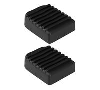 Be In Your Mind 2Pcs Motorcycle Kickstand Pad 6x4.76x2cm Rubber Pad Suitable for Most Motorcycles