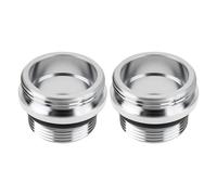 Be In Your Mind 2Pcs Outer M18.5 to Outer M22 External Thread Faucet Adapter Copper Water Purifier Adapter Suitable for Bathroom Kitchen Sink