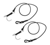 Be In Your Mind 2Pcs RC Crawler Kinetic Winch Strap Compatible with LCG 1/8 1/10 Chassis Compatible with Axial SCX10 I II