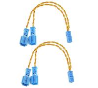 Be In Your Mind 2Pcs Speaker Tweeter Wiring Harness Connector Compatible with BMW X1/X3/X5 F10/F18/F30/F20/E60/E90/E70 Speaker Harness