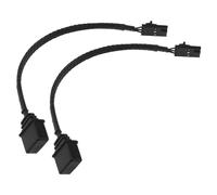 Be In Your Mind 2PCS Standard 3-Pin ARGB Adapter RGB Adapter Cable Compatible with Corsair Commander Pro Lighting Node Pro Commander Core XT