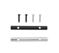 Be In Your Mind 2pcs String Retainer Bars Tension Bars with Mounting Screws 49x5.5mm for Electric Guitar Headstock String Retainer Tension Bar Tremolo System