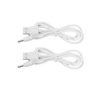 Be In Your Mind 2PCS USB to DC Round Connector Power Cord Compatible with Hatch Sound Machine Compatible with Hatch Baby Rest