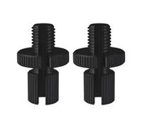 Be In Your Mind 2x Brake Clutch Cable Line Adjuster Screw M10x1.25 Throttle Adjusting Bolt for Motorcycle Bike Scooter ATV Black