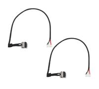 Be In Your Mind 2x DC Power Jack Harness Cable 0Y44M8 DD0AM9AD000 Compatible with Dell Inspiron 15 7000 5577 5578 7557 7559