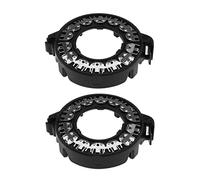 Be In Your Mind 2x HID Headlight Bulb Retainer HID Bulbs Lampholder Adapter Base Bracket Mounting Xenon Retainer Support for D1S D2S D3S D4S Headlight Bulb Black