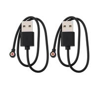 Be In Your Mind 2x Magnetic Charging Cable for Smart Ring 4.0mm Round Port Fast Charging Secure Snap-on