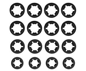 Be In Your Mind 30PCS Internal Tooth Washers Compatible with Mac Allister Lawn Mower Quick Speed Locking Washers Push On Speed Clips Fasteners 7.5mm 9.5mm 10.5mm