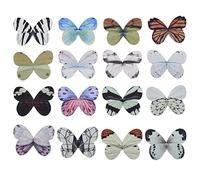 Be In Your Mind 32Pcs Butterfly Magnetic Bookmarks Butterfly Magnet Page Book Markers Colourful Page Markers in Different Style Office Supplies for Student Teacher School