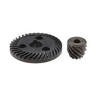 Be In Your Mind 36-Teeth Gear 11 Tooth Spiral Bevel Pinion Set Metal Compatible with Makita 9553-9555 9557 9558 Angle Grinder Electric Tool Replacement Part