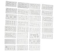 Be In Your Mind 3D Nail Art Mold Charming Nail Moulds 30 Different Patterns Mini Decoration Die Manicure DIY Tool Set