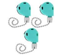 Be In Your Mind 3pcs 4 Wire 3 Speed Self Locking Fan Light with Zipper Pull Ceiling Fan Switch 6A 125VAC 3A 250VAC Compatible with Zing Ear ZE-268S6