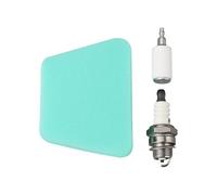 Be In Your Mind 3Pcs Chainsaw Service Kit Air Fuel Filter and BPMR7A Spark Plug Compatible with McCulloch 335 338 435 438 440