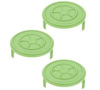 Be In Your Mind 3pcs Spool Cover Trimmer Replacement Spools Cap Compatible with Greenworks 40V Lawn Trimmer G40LT G40LTK2 G40LTK2x 2101507 2101507UA 2101507UC