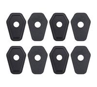 Be In Your Mind 4 Pcs Motorbike Turn Signal Indicator Covers Adapter Plates Black For Front & Rear Compatible With SXR600 750 1000 SV650 1000 DL650
