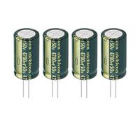 Be In Your Mind 4PCS 4700uF 50V Capacitors Aluminium Electrolytic Capacitor 18x35mm for Smart Home Appliances Medical Equipment Communication Equipment LED Lighting
