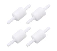 Be In Your Mind 4Pcs 4mm One Way Check Valve One-Way Air Water Gas Check Valve Plastic One Way Non Return Check Valve for Water Treatment Air Purification