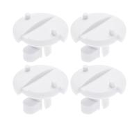 Be In Your Mind 4pcs Fridge Vent Clip Vent Closing Turnbuckle Clip 295176601 Compatible with Dometic L100 L200 White Closing Locking Screw Clip for Motorhome or Caravan