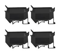Be In Your Mind 4pcs Fuse Terminal Blocks UK5-HESI Without Led Light 6.3A for 5x20mm Fuse Black